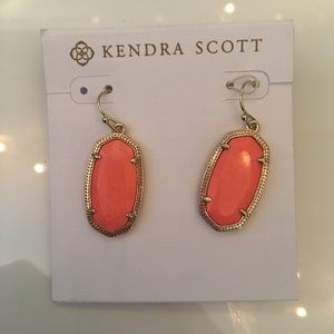 Kendra Scott Earrings Coral